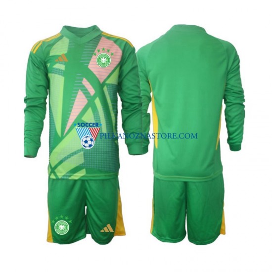 Strój Bramkarski Niemcy dla Dzieci Koszulka Trzeci 2024-2025 Długie Rękawy