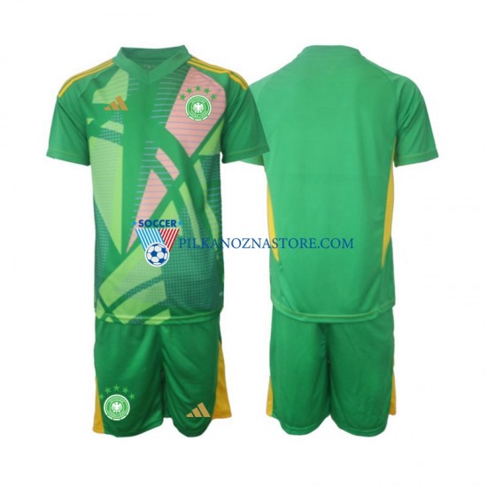 Strój Bramkarski Niemcy dla Dzieci Koszulka Trzeci 2024-2025 Krótkie Rękawy