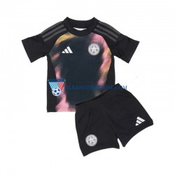 Leicester City dla Dzieci Koszulka Wyjazdowy 2024-2025 Krótkie Rękawy