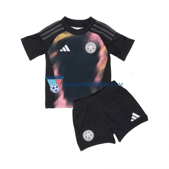 Leicester City dla Dzieci Koszulka Wyjazdowy 2024-2025 Krótkie Rękawy