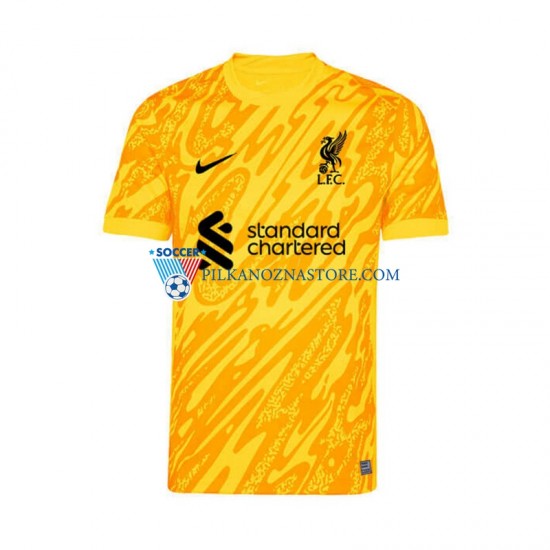 Strój Bramkarski Liverpool Koszulka Męska Czwarty 2024-2025 Krótkie Rękawy