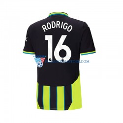 Manchester City RODRIGO 16 Koszulka Męska Wyjazdowy 2024-2025 Krótkie Rękawy