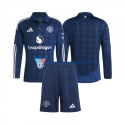 Manchester United dla Dzieci Koszulka Domowy 2024-2025 Długie Rękawy