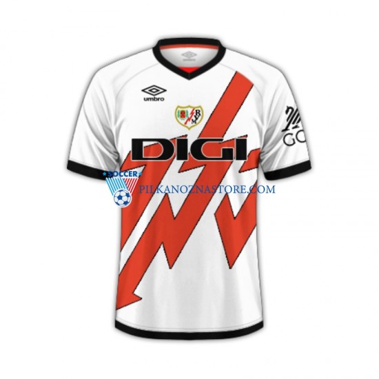 Rayo Vallecano Koszulka Męska Domowy 2024-2025 Krótkie Rękawy