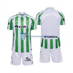 Real Betis dla Dzieci Koszulka Domowy 2024-2025 Krótkie Rękawy