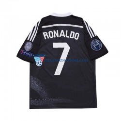 Real Madryt Cristiano Ronaldo 7 2014 Retro Koszulka Męska Trzeci Krótkie Rękawy