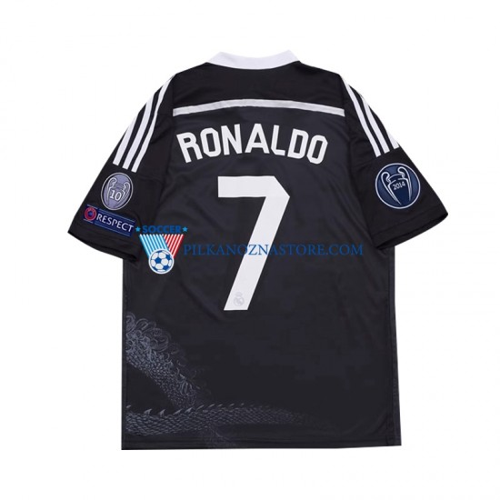 Real Madryt Cristiano Ronaldo 7 2014 Retro Koszulka Męska Trzeci Krótkie Rękawy