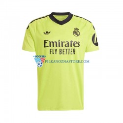 Strój Bramkarski Real Madryt COURTOIS 1 Koszulka Męska Trzeci 2024-2025 Krótkie Rękawy