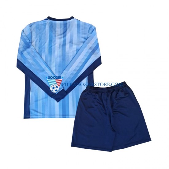 dla Dzieci Tottenham Spurs Koszulka Wyjazdowy 2024-2025 Długie Rękawy