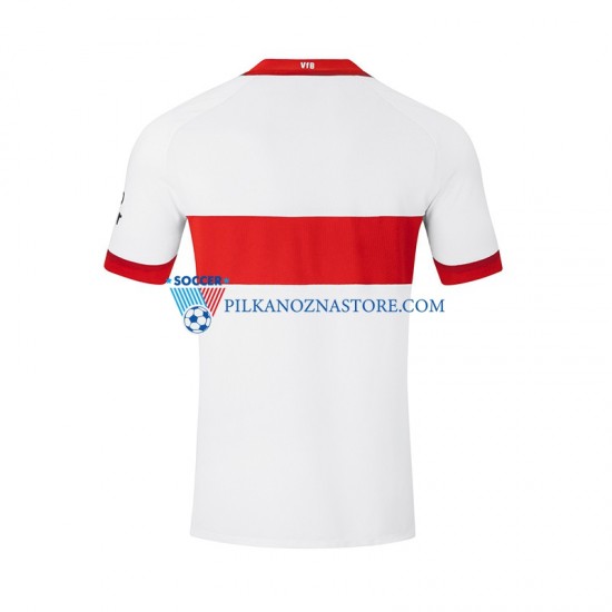 VfB Stuttgart Koszulka Męska Domowy 2024-2025 Krótkie Rękawy