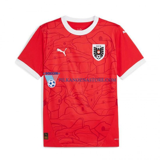 Austria Koszulka Męska Domowy Euro 2024 Krótkie Rękawy