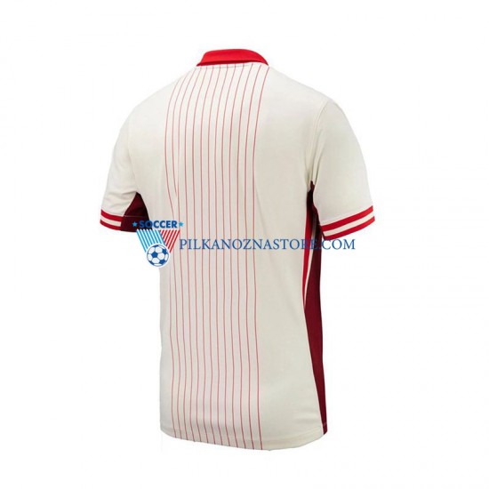 Kanada Koszulka Męska Wyjazdowy 2024 Krótkie Rękawy