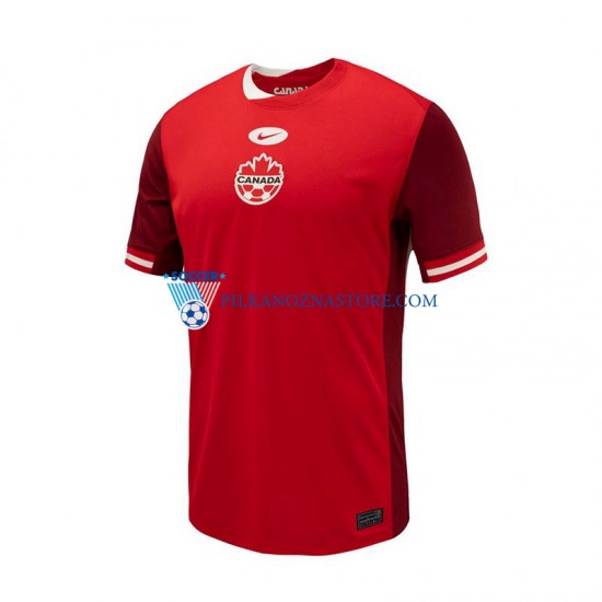 Kanada Koszulka Męska Domowy 2024 Krótkie Rękawy