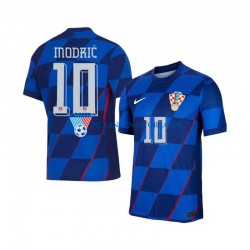 Chorwacja Modrić 10 Koszulka Męska Wyjazdowy Euro 2024 Krótkie Rękawy