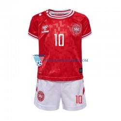 Dania dla Dzieci Eriksen 10 Koszulka Domowy Euro 2024 Krótkie Rękawy