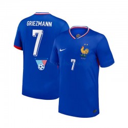 Francja Antoine Griezmann 7 Koszulka Męska Domowy Euro 2024 Krótkie Rękawy