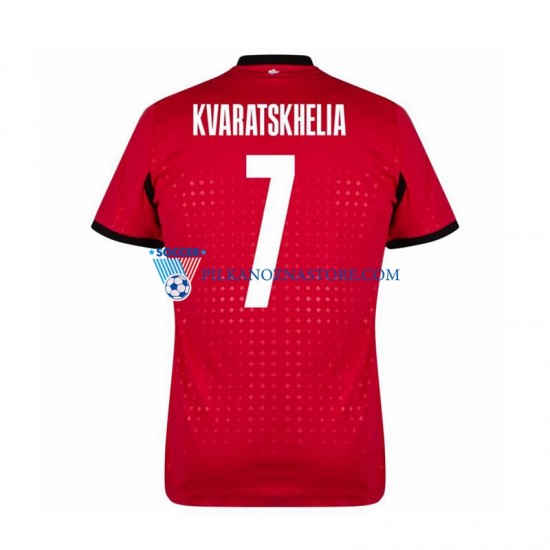 Georgia Kvaratskhelia 7 Koszulka Męska Trzeci Euro 2024 Krótkie Rękawy