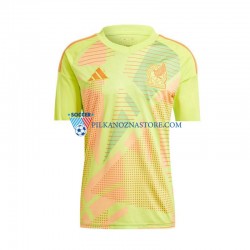 Strój Bramkarski Meksyk Koszulka Męska Wyjazdowy Euro 2024 Krótkie Rękawy