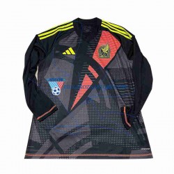 Strój Bramkarski Meksyk Koszulka Męska Domowy 2024 Długie Rękawy