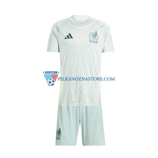 Meksyk dla Dzieci Koszulka Wyjazdowy 2024 Krótkie Rękawy