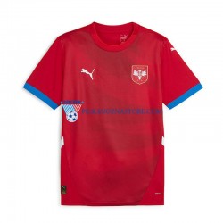 Serbia Koszulka Męska Domowy Euro 2024 Krótkie Rękawy