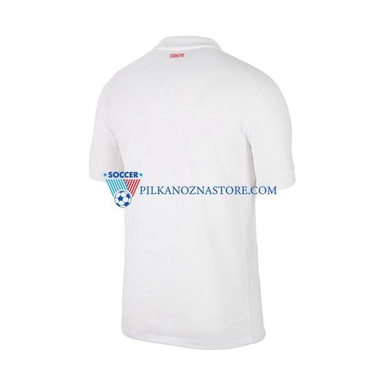 Turcja Koszulka Męska Domowy Euro 2024 Krótkie Rękawy