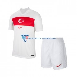 Turcja dla Dzieci Koszulka Domowy Euro 2024 Krótkie Rękawy