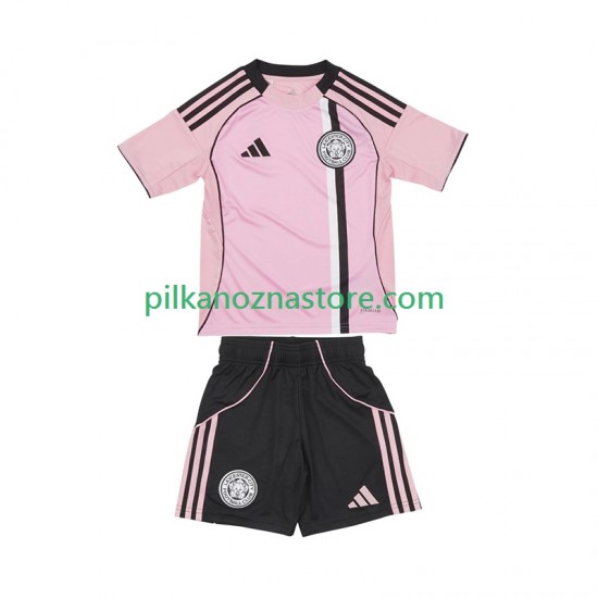 Leicester City dla Dzieci Koszulka Trzeci 2025-2026 Krótkie Rękawy