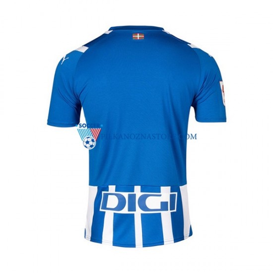 Deportivo Alaves Koszulka Męska Domowy 2023-2024 Krótkie Rękawy