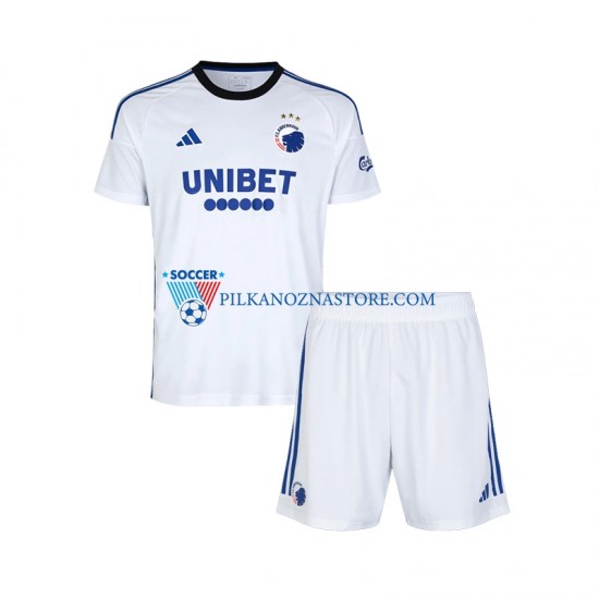 FC Copenhagen dla Dzieci Koszulka Domowy 2023-2024 Krótkie Rękawy