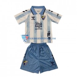 Málaga CF dla Dzieci Koszulka Domowy 2023-2024 Krótkie Rękawy