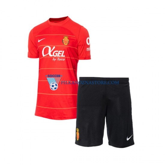 dla Dzieci RCD Mallorca Koszulka Domowy 2023-2024 Krótkie Rękawy