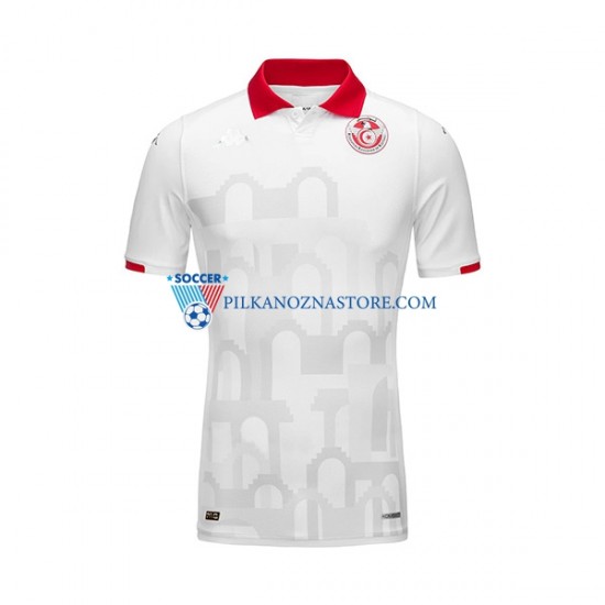 Tunezja Koszulka Męska Wyjazdowy 2023-2024 Krótkie Rękawy