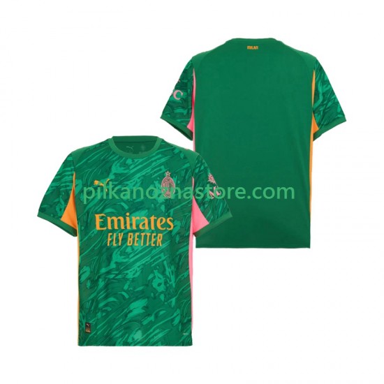 Strój Bramkarski AC Milan Koszulka Męska Wyjazdowy 2025-2026 Krótkie Rękawy