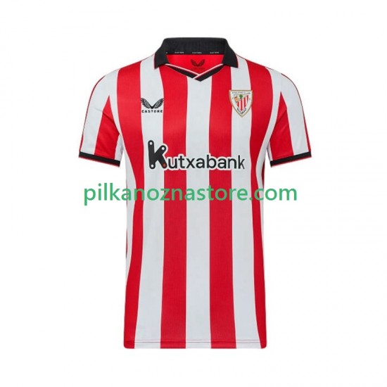 Athletic Bilbao Koszulka Męska Domowy 2025-2026 Krótkie Rękawy