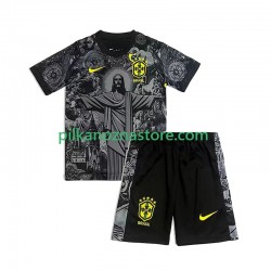 Brazylia dla Dzieci Cheist the Redeemer Football Shirts Domowy 2024 Krótkie Rękawy