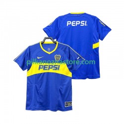 CA Boca Juniors 2003 Retro Koszulka Męska Domowy 2004 Krótkie Rękawy