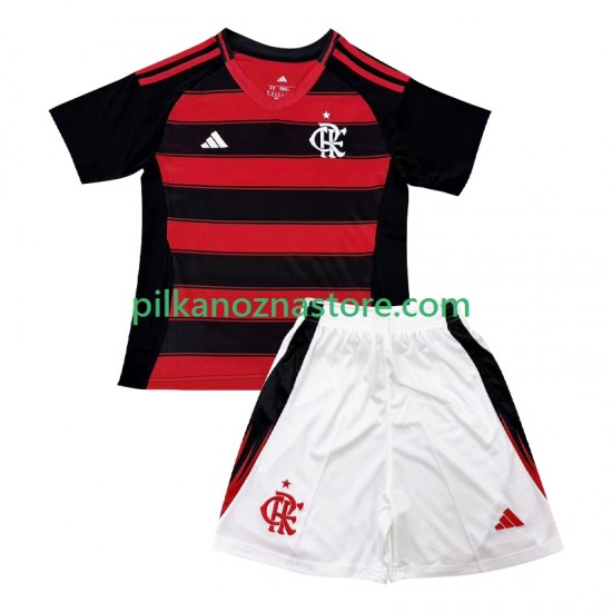 CR Flamengo dla Dzieci Koszulka Domowy 2025-2026 Krótkie Rękawy
