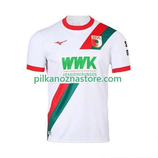 FC Augsburg Koszulka Męska Domowy 2025-2026 Krótkie Rękawy
