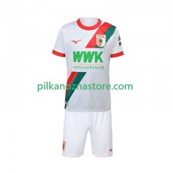 dla Dzieci FC Augsburg Koszulka Domowy 2025-2026 Krótkie Rękawy