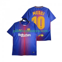 FC Barcelona Lionel Messi 10 2017-2018 Retro Koszulka Męska Domowy Krótkie Rękawy