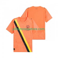 Strój Bramkarski Manchester City dla Dzieci UPER Koszulka Męska Domowy 2025-2026 Krótkie Rękawy