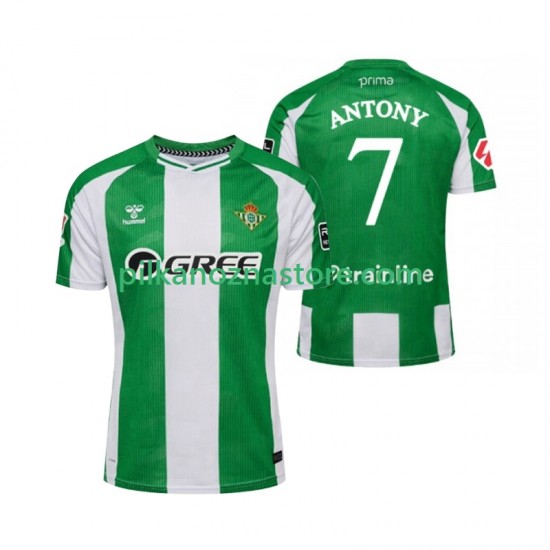Real Betis Antony 7 Koszulka Męska Domowy 2025-2026 Krótkie Rękawy