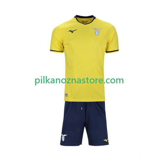 SS Lazio dla Dzieci Koszulka Wyjazdowy 2024-2025 Krótkie Rękawy