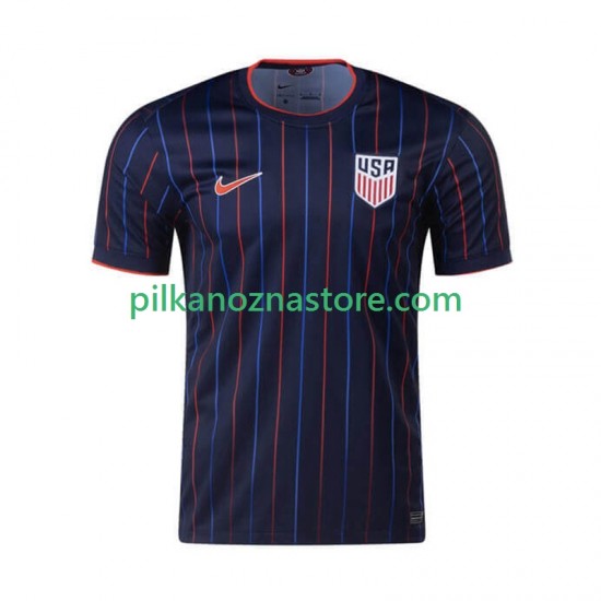 Stany Zjednoczone Koszulka Męska Wyjazdowy 2025 Krótkie Rękawy