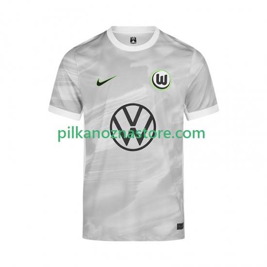VfL Wolfsburg Koszulka Męska Wyjazdowy 2025-2026 Krótkie Rękawy