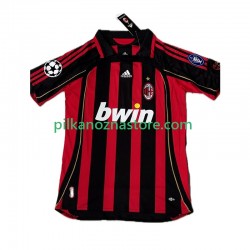 AC Milan KAKA 8 2007 Retro Koszulka Męska Domowy 2006 Krótkie Rękawy