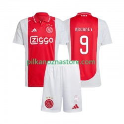 AFC Ajax dla Dzieci Brian Brobbey 9 Koszulka Domowy 2024-2025 Krótkie Rękawy