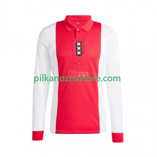 AFC Ajax Anniversary Koszulka Męska Domowy 2024-2025 Długie Rękawy