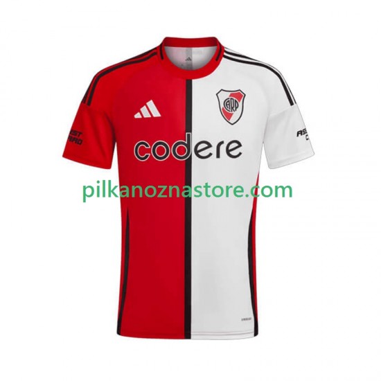 CA River Plate Koszulka Męska Domowy 2025-2026 Krótkie Rękawy
